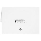 Bichon Frise Back to School Cards (Back Horizontal)