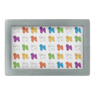 Bichon Frise Belt Buckle