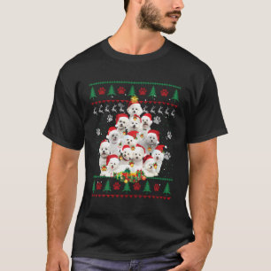 Bichon Frise Christmas Dog Lover Gift Ugly Sweater