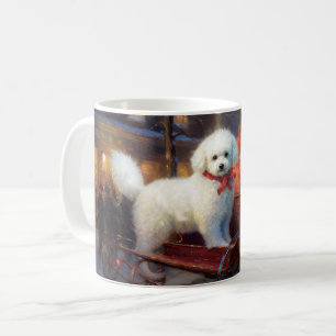 Bichon Frise Christmas Festive Season Coffee Mug