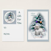 Bichon Frise Christmas Gifts (Front & Back)