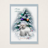 Bichon Frise Christmas Gifts (Back)