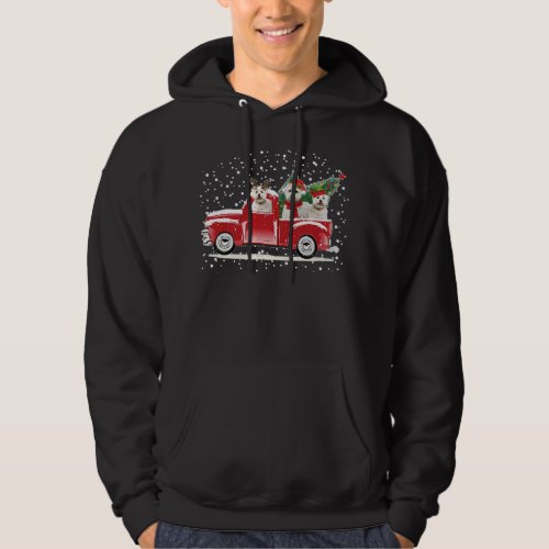 Bichon Frise Christmas Truck Pick Up Tree Funny Do Hoodie