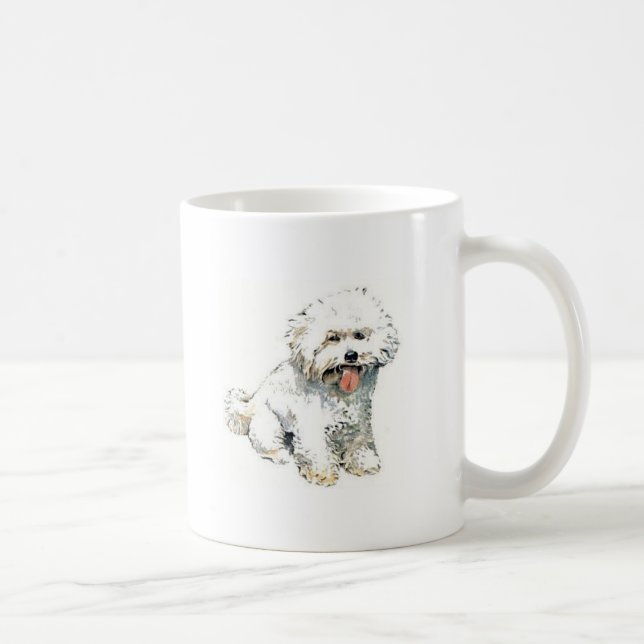 Bichon Frise Coffee Mug (Right)