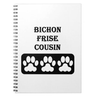 Bichon Frise Cousin Notebook