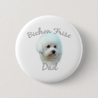 Bichon Frise Dad 2 Button