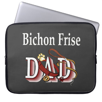 Bichon Frise Dad Laptop Sleeve