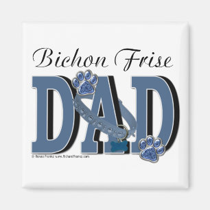 Bichon Frise DAD Magnet