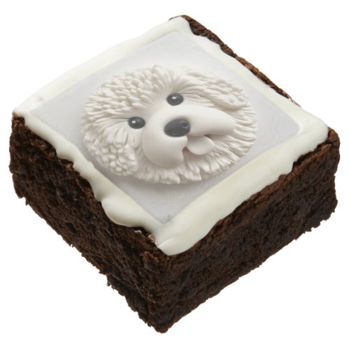 Bichon Frise Dog 3D Inspired Brownie