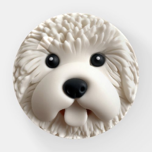 Bichon Frise Dog 3D Inspired Paperweight