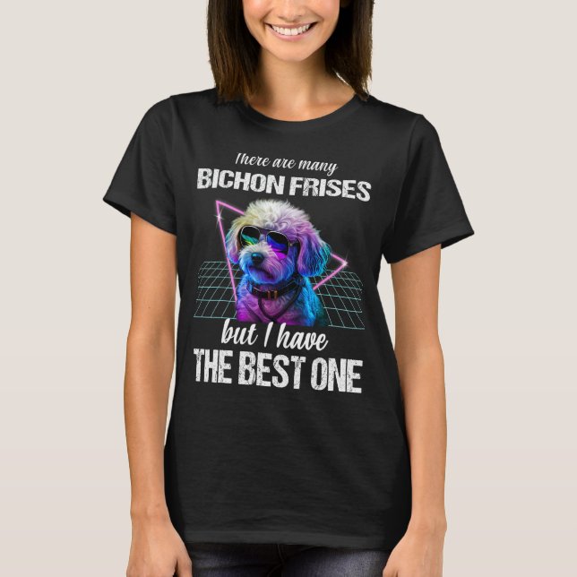 Bichon Frise Dog Bichon Frises T-Shirt (Front)