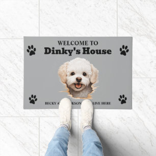 Bichon Frise Dog Doormat