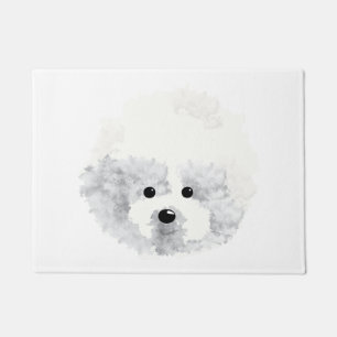 Bichon Frise  dog  Doormat
