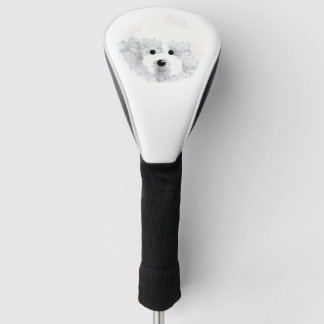 Bichon Frise dog Golf Head Cover