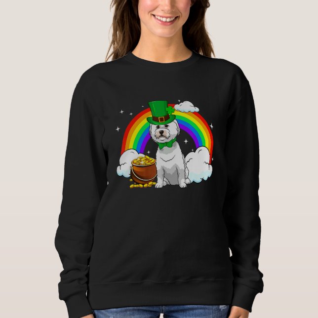 Bichon Frise Dog Sweatshirt (Front)