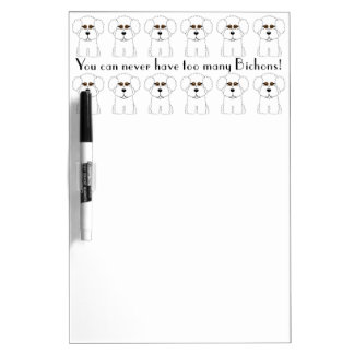 Bichon Frise Dry Erase Board