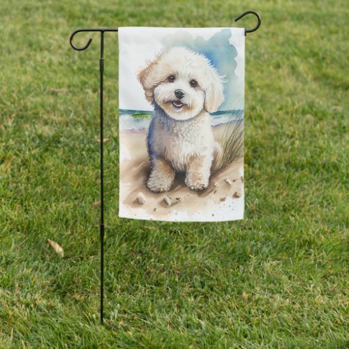 Bichon Fris Garden Flag