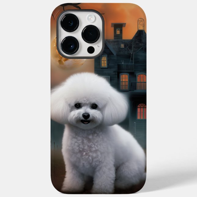 Bichon Frise Halloween Scary  Case-Mate iPhone Case (Back)