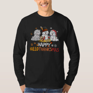 Bichon frise happy hallothanksmas T-Shirt