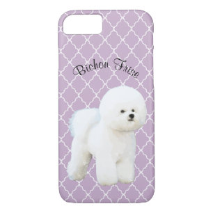 Bichon Frise Illustrated Cell Phone Case