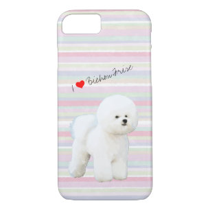 Bichon Frise Illustrated Cell Phone Case