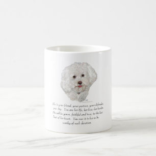 Bichon Frise Keepsake FEMALE Coffee Mug