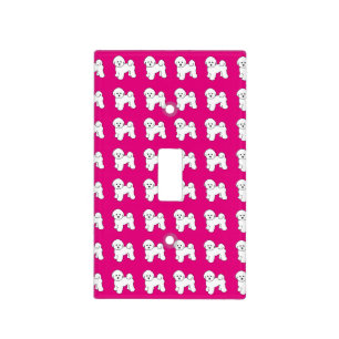 Bichon Frise Light Switch Cover