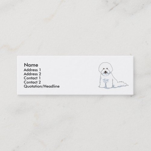 Bichon Frise Business Card Templates