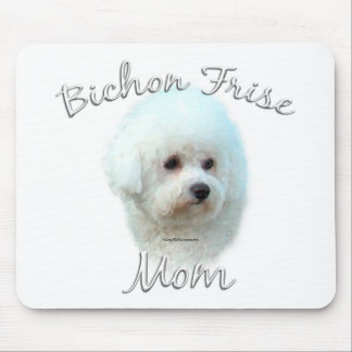 Bichon Frise Mom 2 Mouse Pad