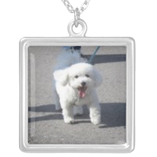 Bichon Frise Necklace (Front)