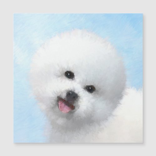 Bichon Frise Painting _ Cute Original Dog Art