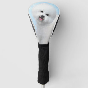 Bichon Frise Painting - Cute Original Dog Art Golf Head Cover