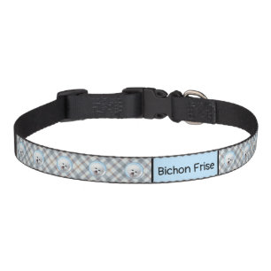 Bichon Frise Painting - Cute Original Dog Art Pet Collar