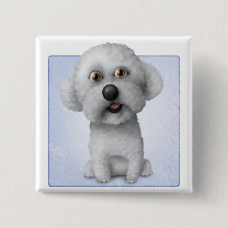 Bichon Frise Pinback Button