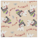 Bichon Frise Pirate Fabric