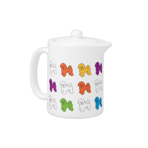 BICHON FRISE TEAPOT