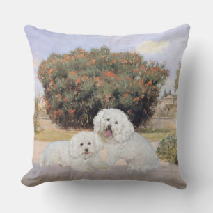 Bichon Frise Throw Pillow