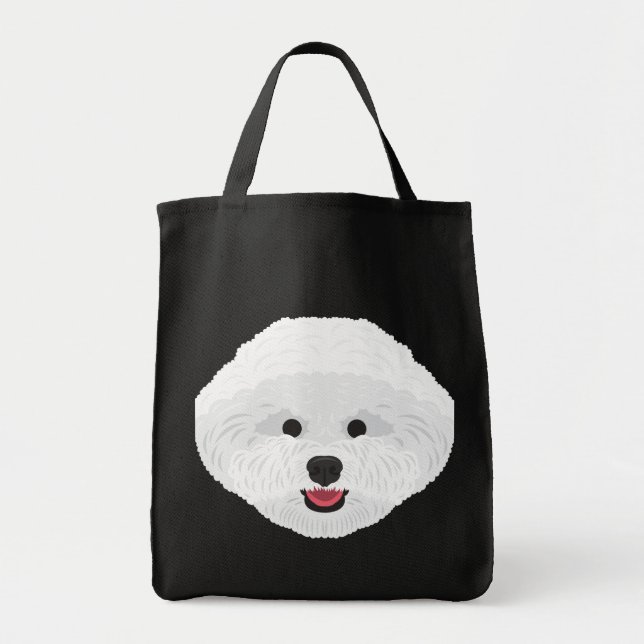 Bichon Frise Tote Bag (Front)