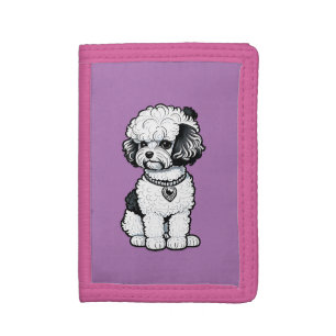 Bichon Frise Tri-fold Wallet