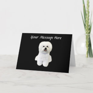 Bichon Greeting Card