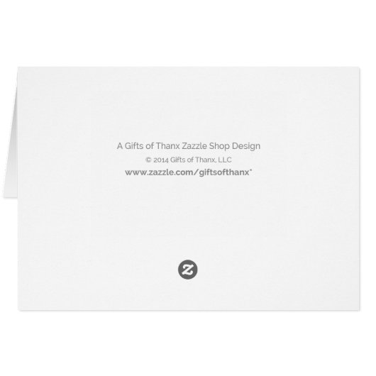 Bichon, guilty - Note Card (Back Horizontal)