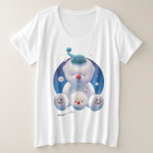 Bichon Ice Shaver Dreamland Plus Size T-Shirt