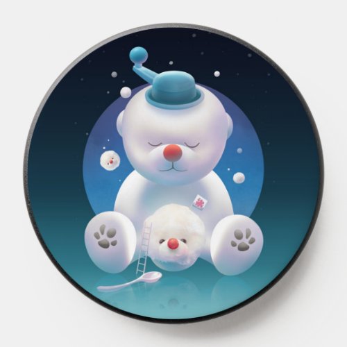 Bichon Ice Shaver Dreamland PopSocket