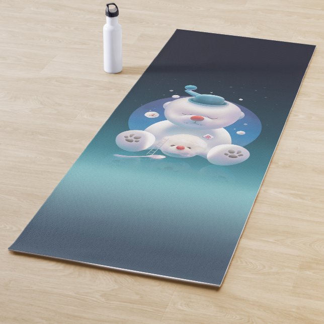 Bichon Ice Shaver Dreamland Yoga Mat (In Situ)