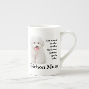 Bichon Mom Bone China Mug