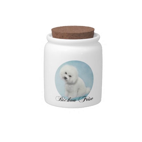 Bichon Treat Jar