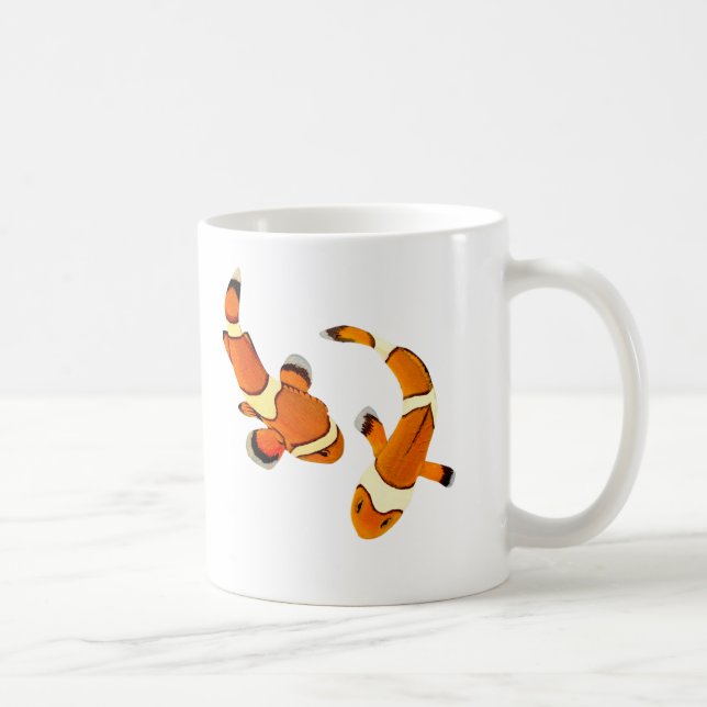 Bickering Clownfish Coffee Mug (Right)