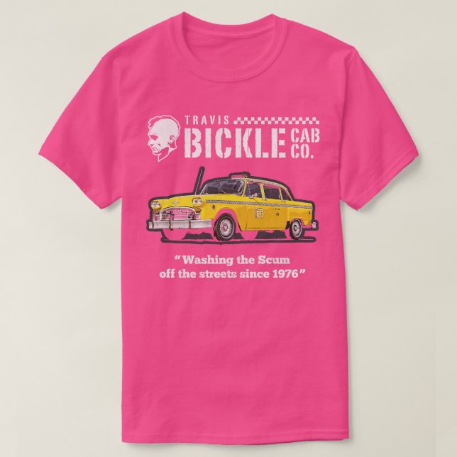 Bickle Cab Company T-Shirt (Design Front)