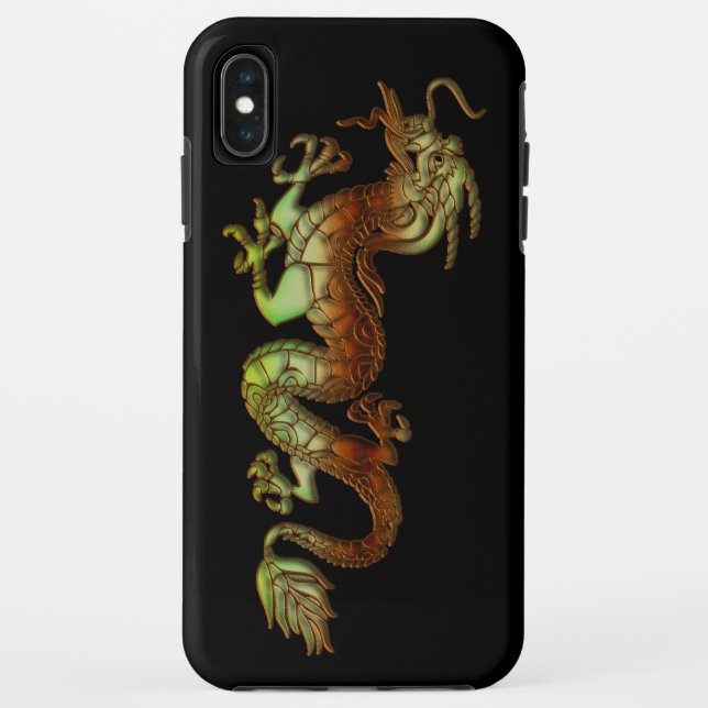 Bicolor Dragon Case-Mate iPhone Case (Back)