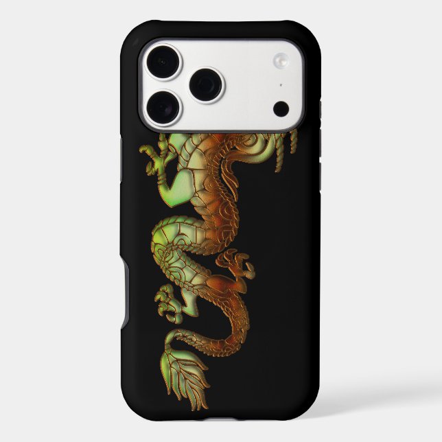 Bicolor Dragon Iphone Case (Back)